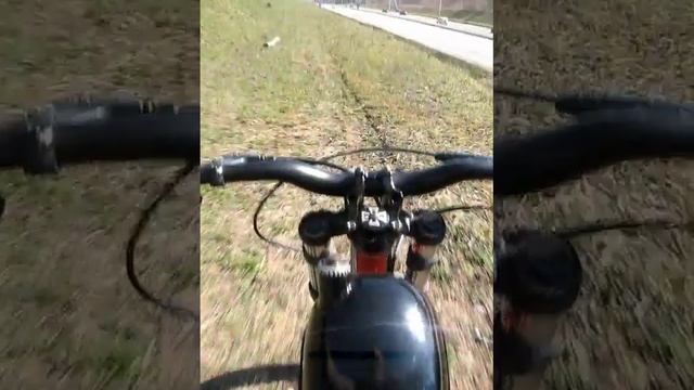 горный мотовелосипед, езда по грунтовке