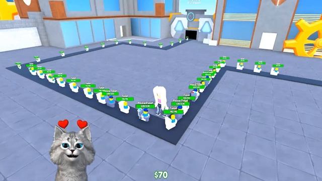 РУЛЕТКА РЕШАЕТ ЗА МЕНЯ 🙀 в Toilet Tower Defense Roblox