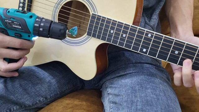 🔹 Pollwon Shurupoverti bilan Gitara chalib ko'rdik!