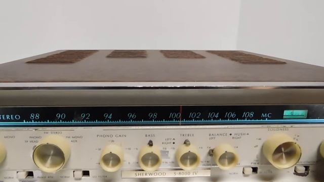 Sherwood S-8000 IV FM Amp DEMO #1