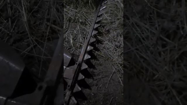 сегментная косилка  готовимся к новому сезону