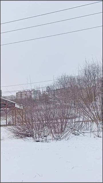 Саратов зима ,ул.Электронная .mp4