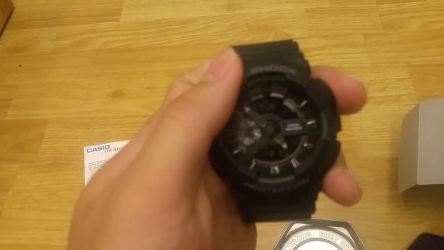 Unbox G Shock GA110 5146 Black