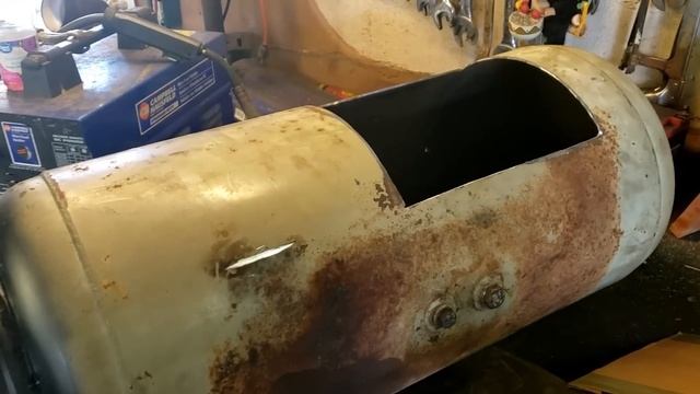 How I built an oil burning stove