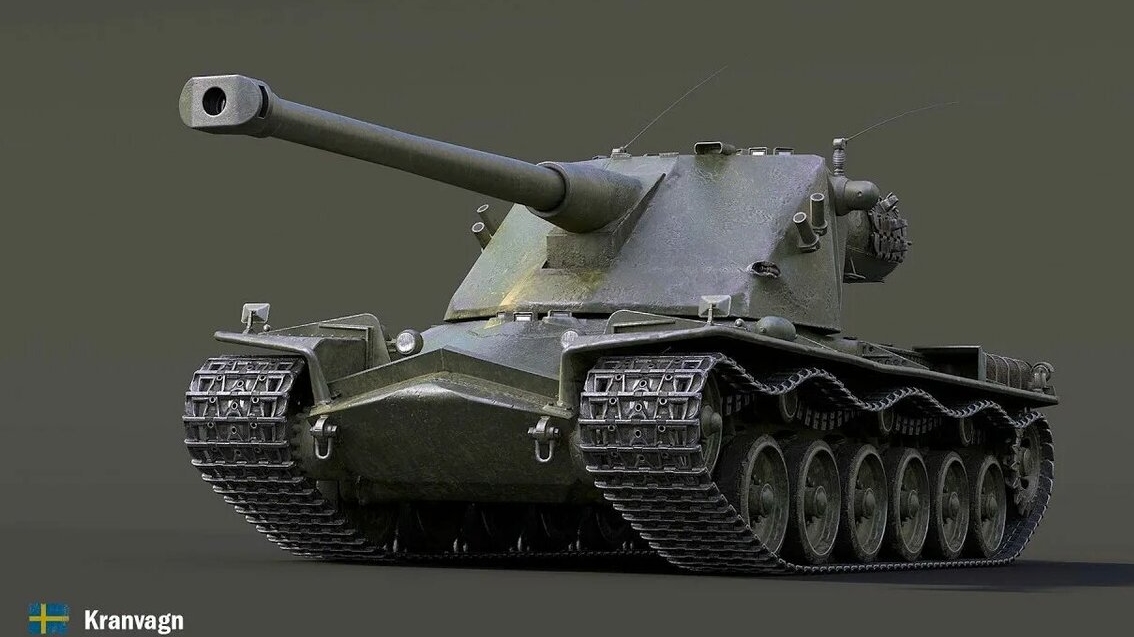 WOT. Что думаете о танке Кранвагн? Мой первый бой на нем. Впечатление хорошее.