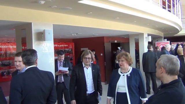 12.04.2014. Зарисовки во время перерыва работы Пленума ЦК КПРФ.