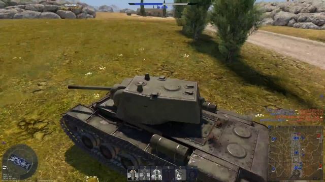 ТАНЧИМ ТИГРОВ. 🔥 War Thunder. КВ-1 (ЗиС-5)