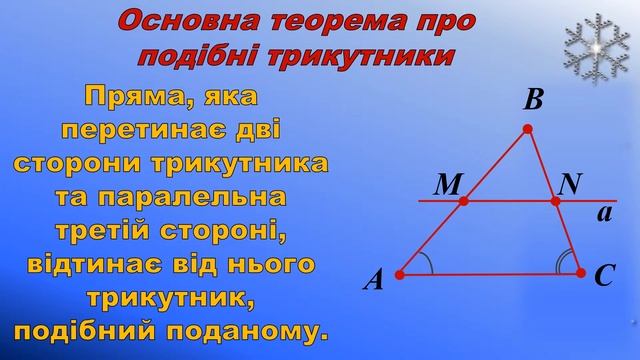 3 2 Подібність трикутників