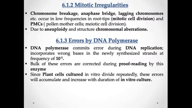 Somaclonal Variation & Somatic Embryogenesis -  Principles of Plant Biotechnology - Simranjit Singh