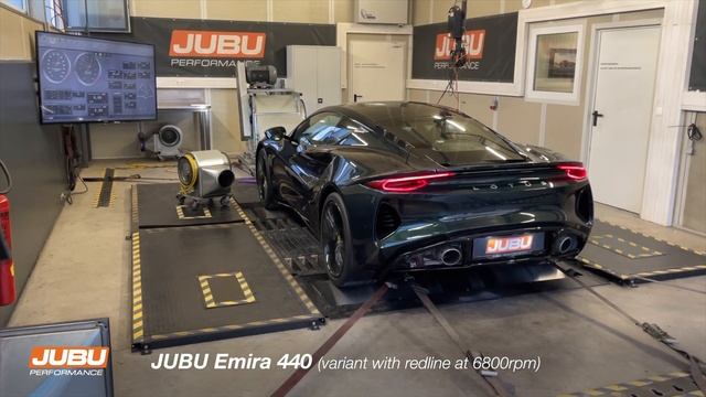 JUBU Lotus Emira 440 - performance upgrade (6800rpm variant)