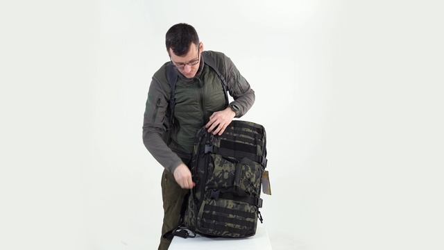 Сумка - рюкзак Mr.Martin D-01 черный мультикам