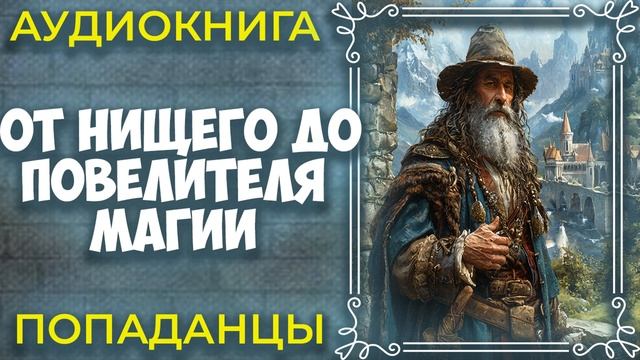 ОТ НИЩЕГО ДО ПОВЕЛИТЕЛЯ МАГИИ | АУДИОКНИГА ПОПАДАНЦЫ