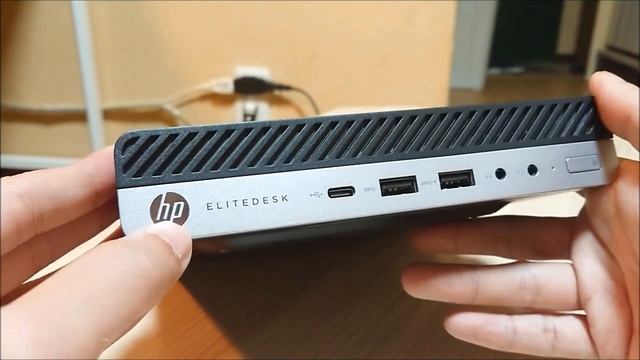 憧れのミニPC HP EliteDesk 800 G3 DM35W 開封 2023