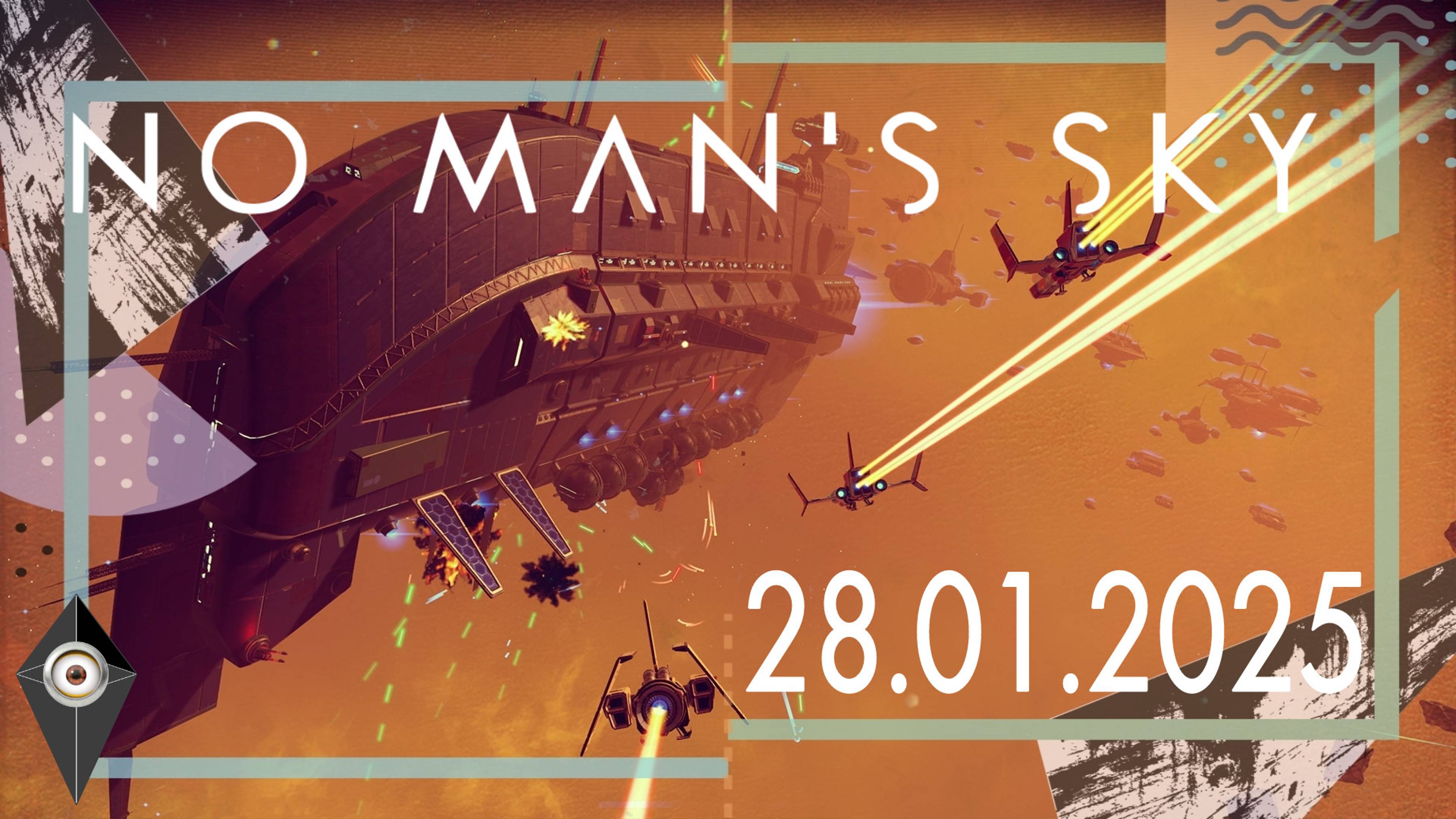 No Man's Sky. Отключил пиратов. Стрим 28.1.2025