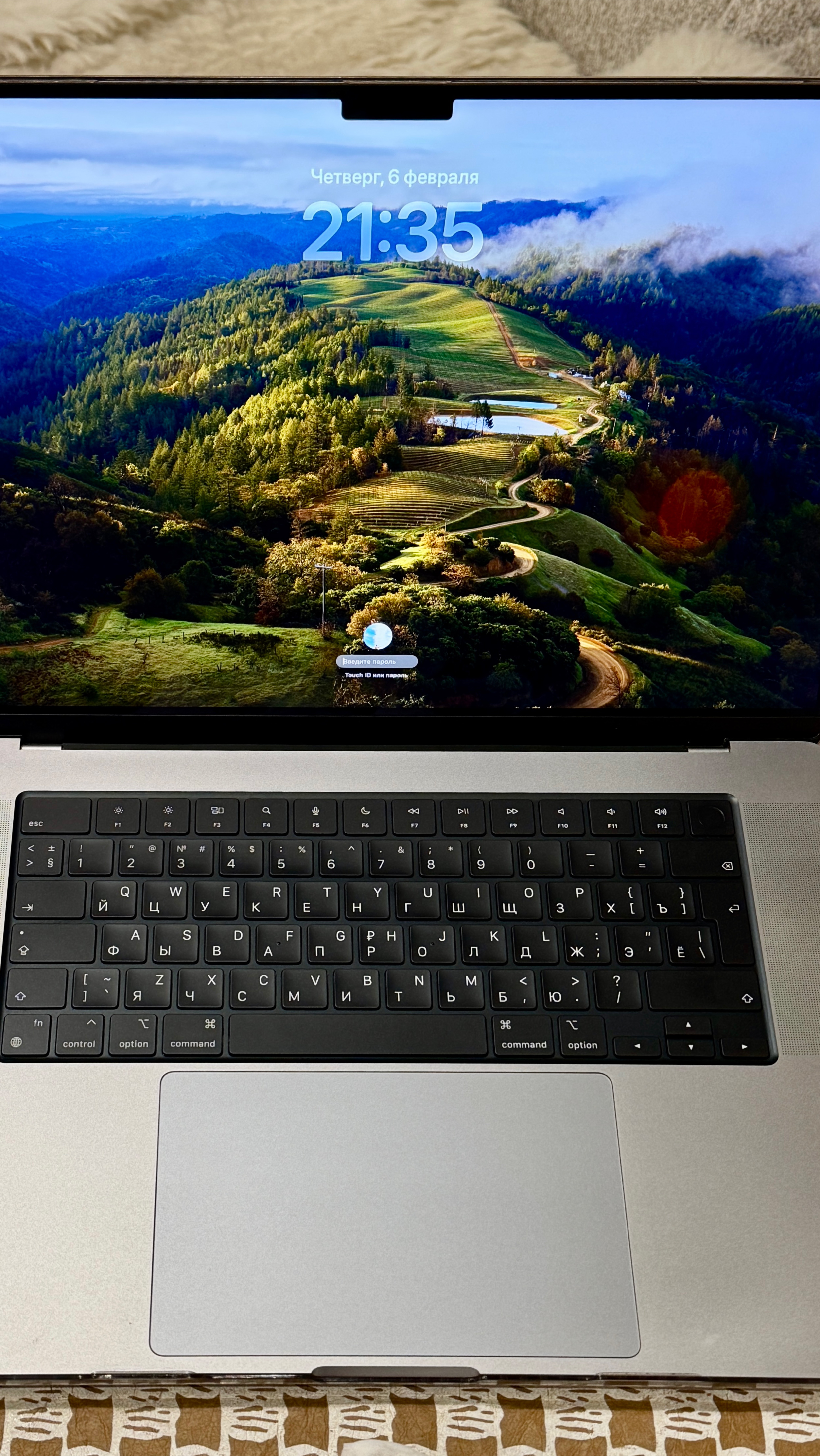 MacBook Pro 16" (2021, M1 Max, 64 ГБ)