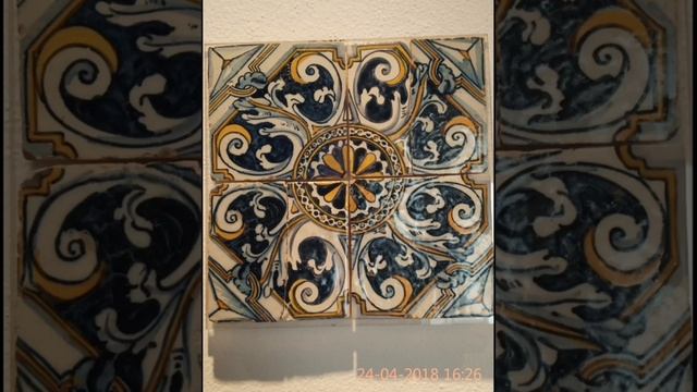 Португалия. Лиссабон. 24.04.2018. Национальный музей керамики Азулежу. Воспоминания. Часть 3