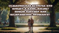 Судьбоносная встреча: кто войдет в вашу жизнь? Новый партнер или возвращение прошлого? Таро расклад.