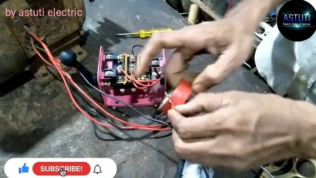 MOTOR REVERSE FORWARD WIRING CONNECTION With ChANGEOVER Switch SINGLE PHASE MOTOR REVERSE FORWARD W