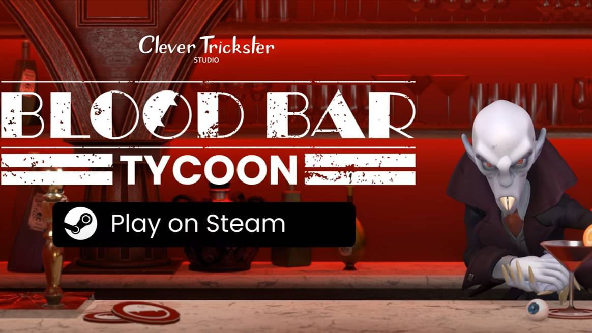 Blood Bar Tycoon - Официальный трейлер запуска