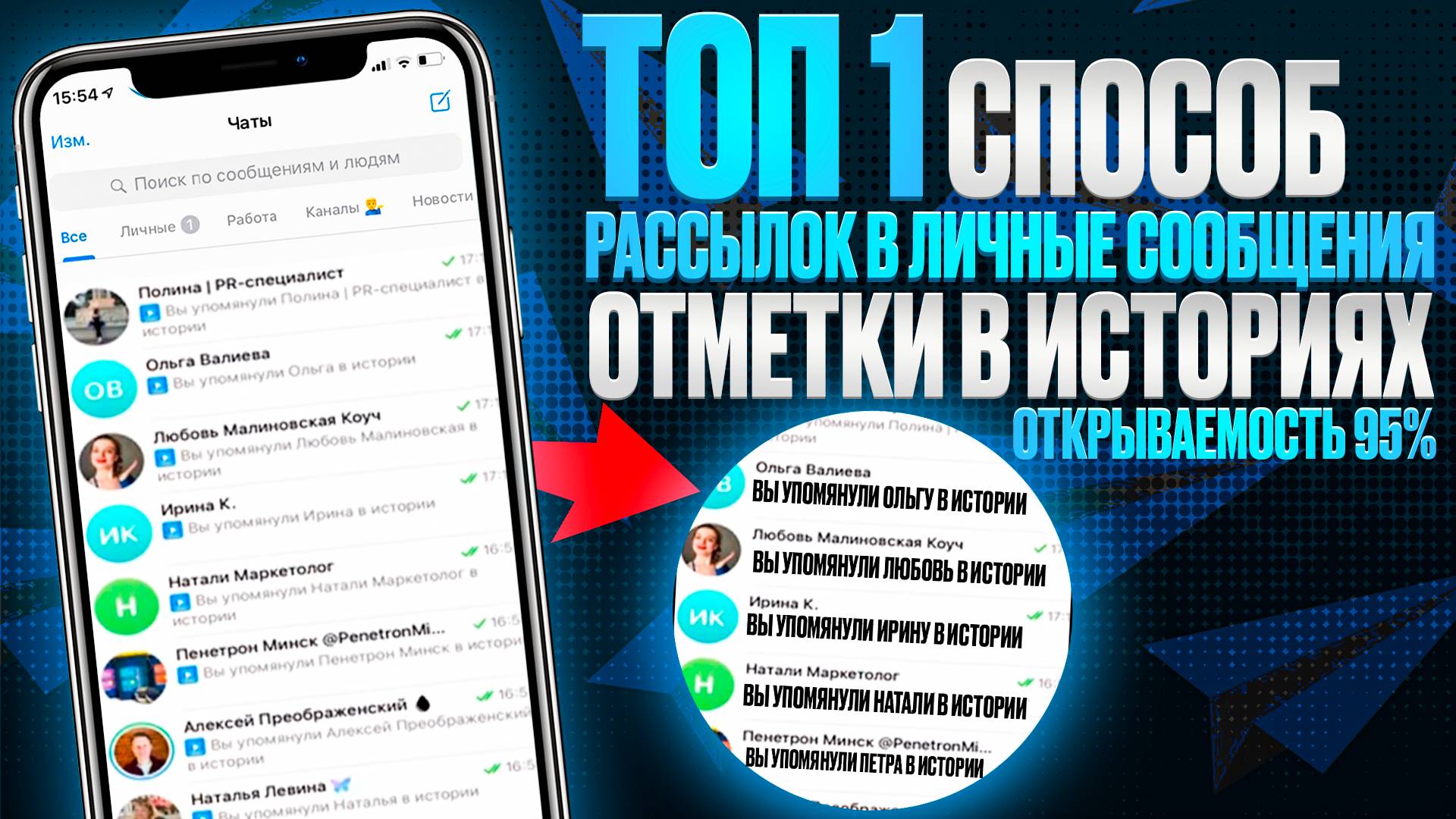 Рассылка в Telegram. Рассылка сообщений в телеграм