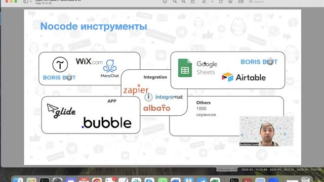 1.3 Nocode инструменты
