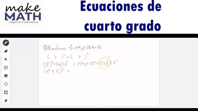 Ecuaciones de cuarto grado