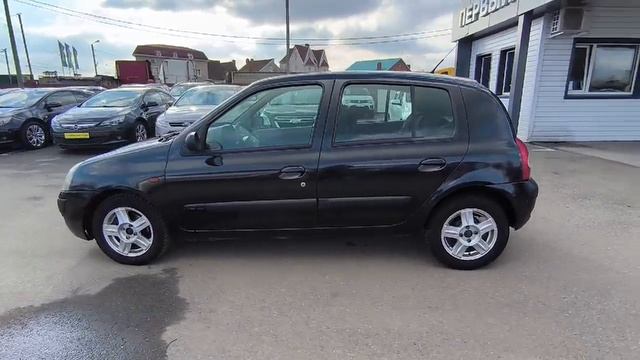 Renault  	Clio	2002	черный	VF1BB130F27166868