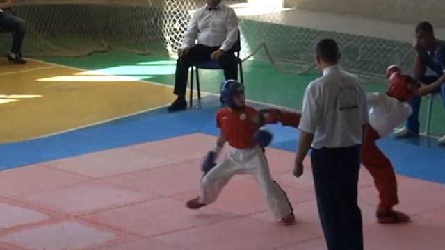 Дроздов Станислав 3.2 ЛАЙТ 19.09.15 Чемпионат и Первенство г.Симферополя по кикбоксингу WAKO