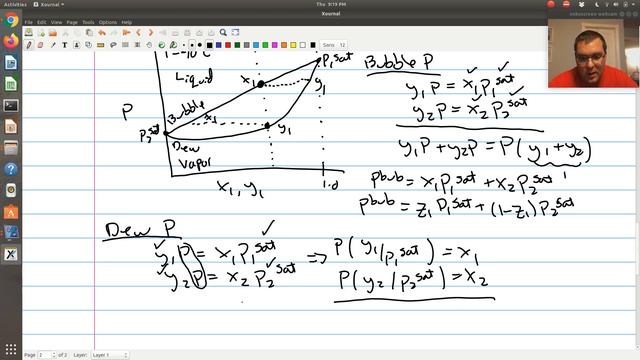 Chapter 11: Raoult's Law for a Binary System Example 3