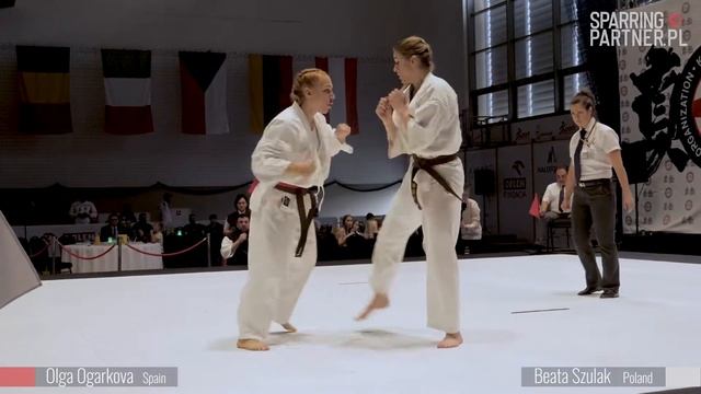 Beata Szulak vs Olga Ogarkova  19th European Open Karate Championship 2022 IKO