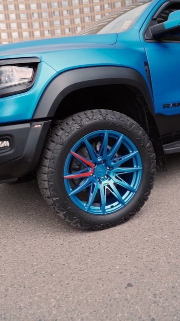 RAM TRX VISSOL ON FORGED WHEELS