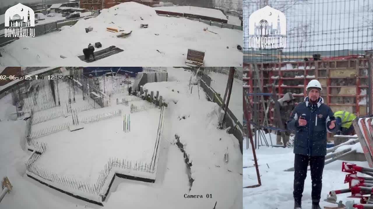 06,02.2025 - СТРОИТЕЛЬСТВО ПЕРВОЙ ДАЛЬНЕВОСТОЧНОЙ СОБОРНОЙ МЕЧЕТИ