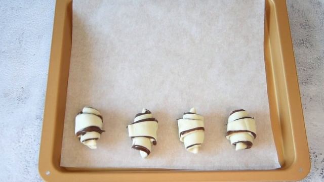 Как приготовить вкуснейшие круассаны за 10 минут...