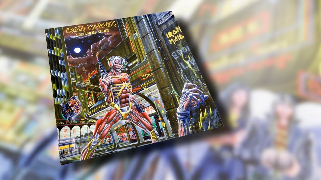 Iron Maiden. Somewhere In Time. 180 Gram. Vinyl unboxing