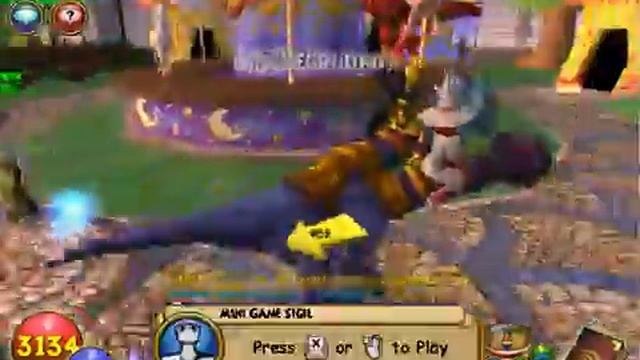 Wizard101 3 person Hydra mount,  from hydra pack