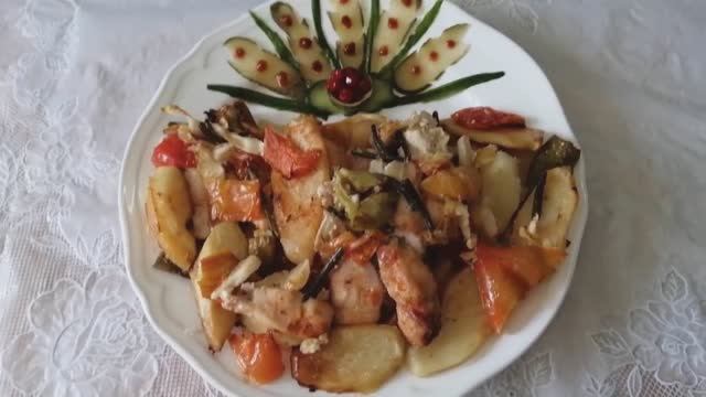 Готовим Дома Куриная Грудка с Овощами! Нежная и Сочная !