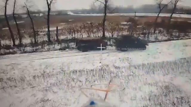 Новые кадры утилизации ВСУ в Курской области (2).