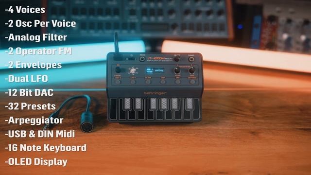 Behringer JT-4000M - Now With MIDI