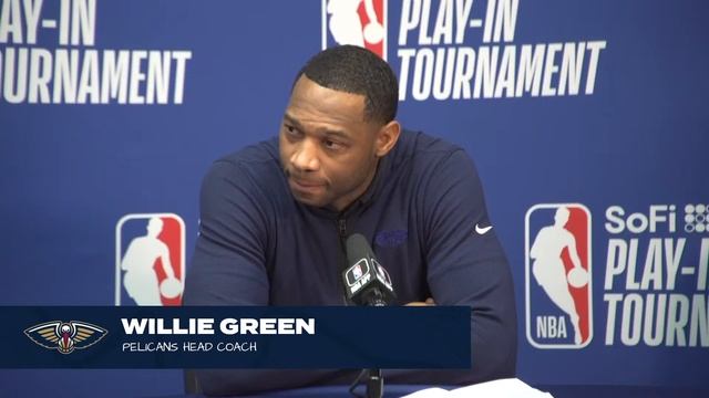 Willie Green on loss, Zion injury | Pelicans-Lakers Play-In Postgame 4/16/2024