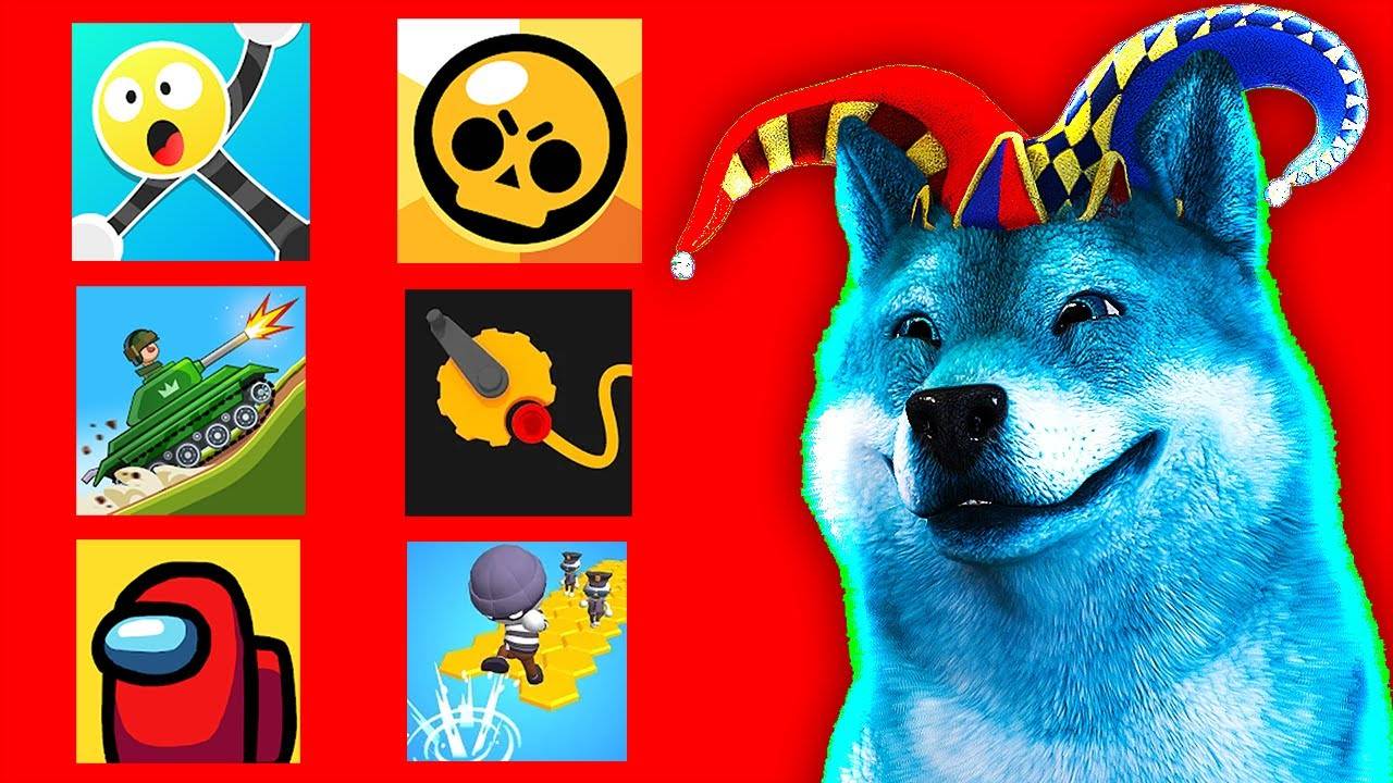 ✅ Brawl Stars,Among Us,Stretch Guy,Hills of Steel, Амонг Ас,Бравл Старс