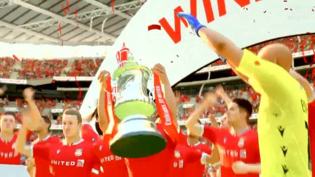 EA  FC 24 somos campeones de la FA CUP