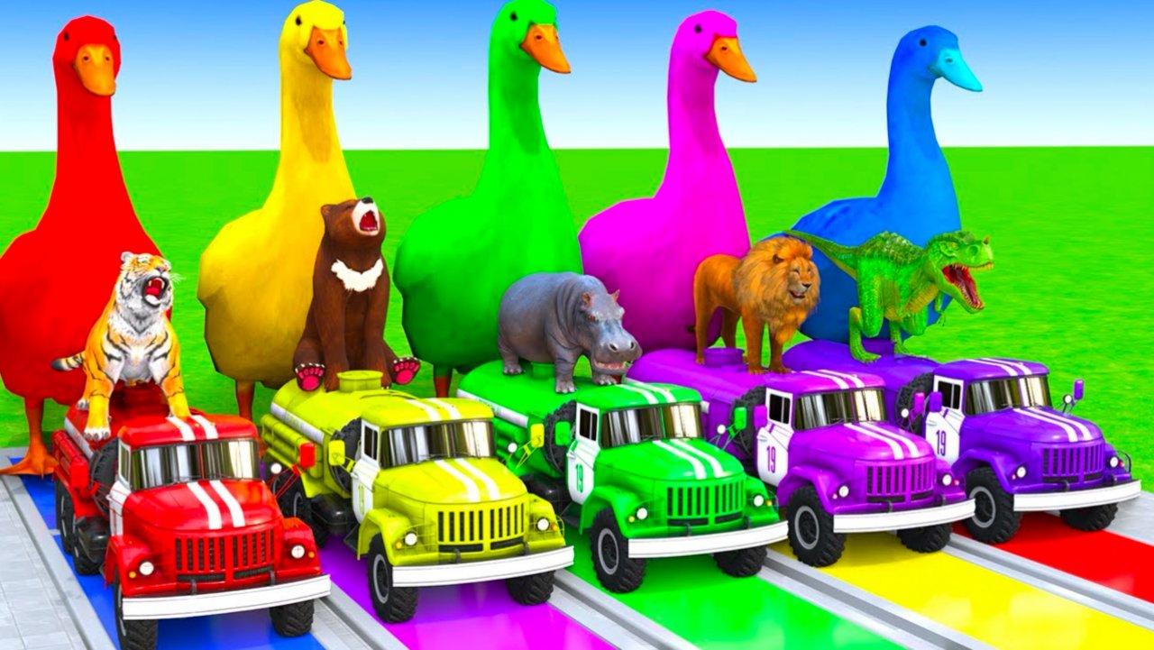 ЖИВОТНЫЕ|Яркие ЦВЕТА |
Животные для детей ¦ Учим Домашних Животных ¦ 3Д Анимация ¦ Учим Цвета