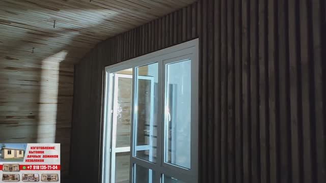 Модуль с террасой для базы отдыха