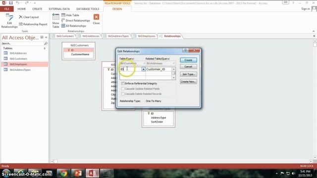 6. Relationship Mapping (Programming In Microsoft Access 2013)