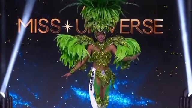 73 Miss Universe 2024 Guadaloupe Coraly Desplan Гваделупа Мисс Вселенная 2024 Национальный костюм