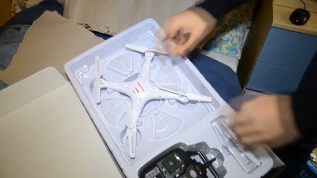 unboxing - SYMA X5C quadricottero AMAZON