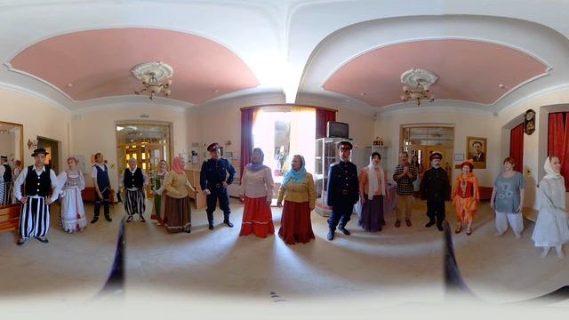 360 видео Как при лужке
