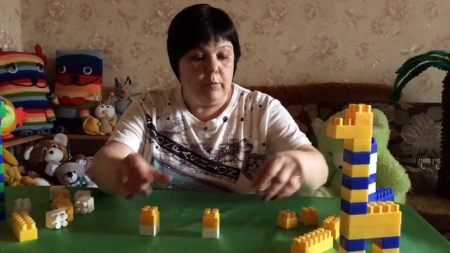 Заняття для дошкільнят - ЖИРАФ З LEGO