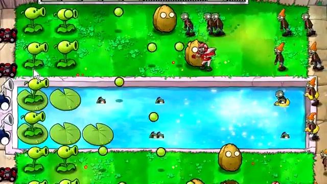 Plants vs. Zombies Mini games "Big trouble little zombie"