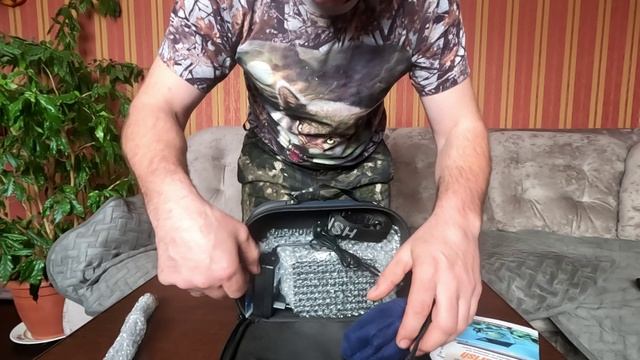 Распаковываю  Подводную камеру  для рыбалки Фокус Фиш7.